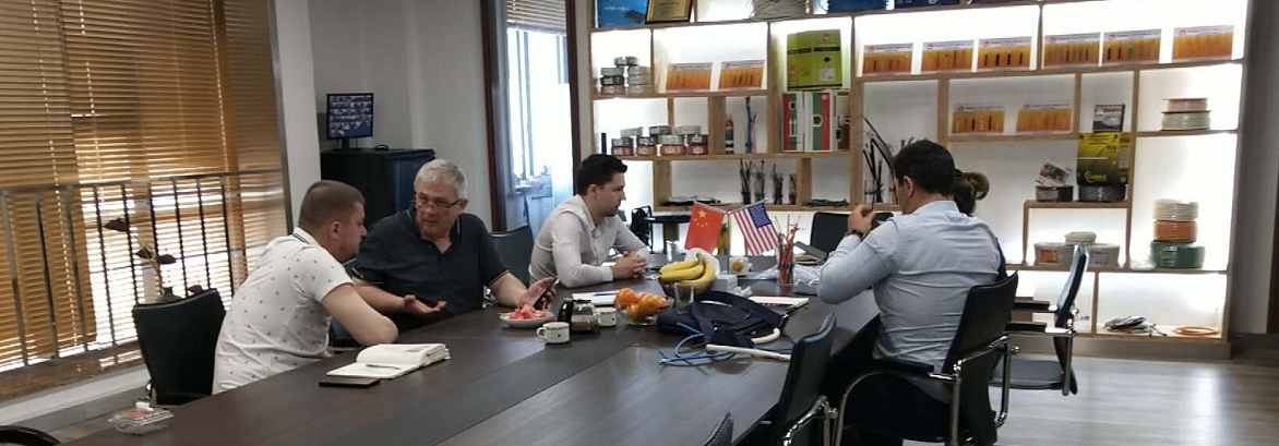 client visiting client visiting